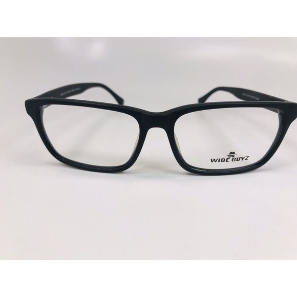 New Wide Guyz Matte Black SONNY Eyeglasses 58mm for The Stylish Large Man - Picture 3 of 11